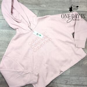 Calvin Klein Pull Over Hoodie Size L